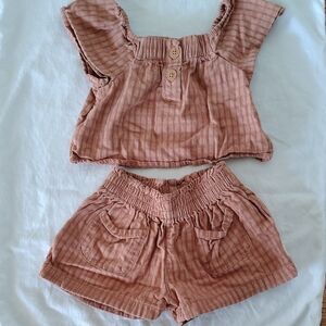 Charming Kids Set in Warm Brown